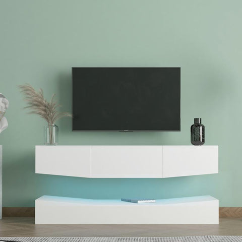 LED TV Stand Media Furniture Console-HA01704-Veeddydropshipping