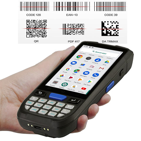 WiFi PDA Bar Code Scanner - Portable 1D and 2D Bandheld Android 12.0 -Veeddydropshipping