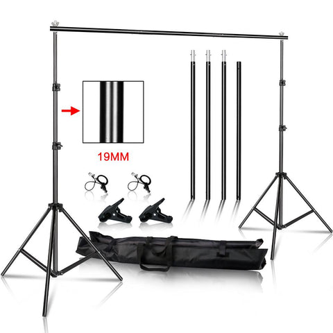 Photo Video Studio Backdrop Background Stand Photography Muslin Backgrounds -CE00326-Veeddydropshipping