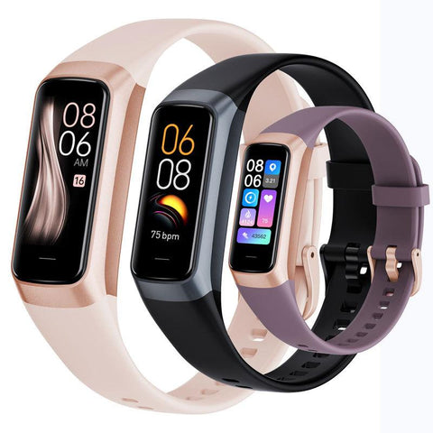Amoled Smart Watch 2023 Smart Band Women Gold Heart Rate Blood Wartch-CE00670-Veeddydropshipping