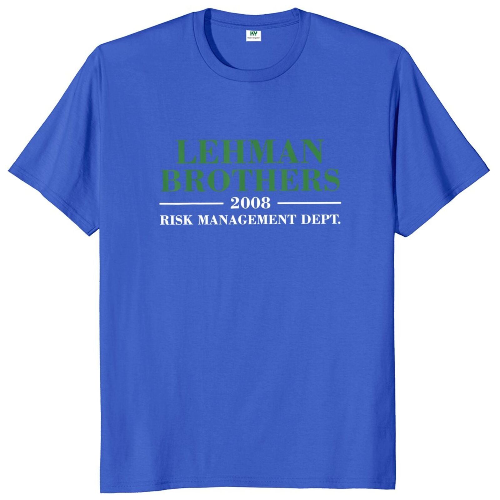 Risk Management Department T-shirt 2022 Fashion Casual Men's-Veeddydropshipping