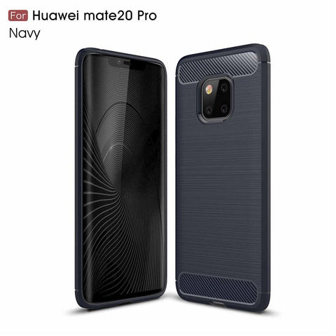 For Huawei Mate 20 Pro Case Silicone Rugged Armor Soft Back Cover Case-PA00270-Veeddydropshipping