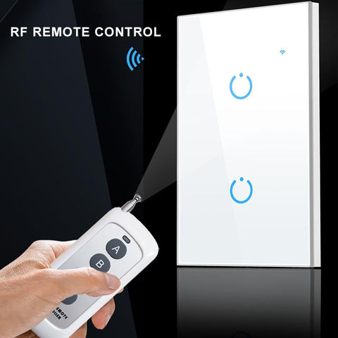 ANDELI Tuya Smart Life Wifi Light Switch Neutral wire/No Neutral wire Touch-TI01118-Veeddydropshipping