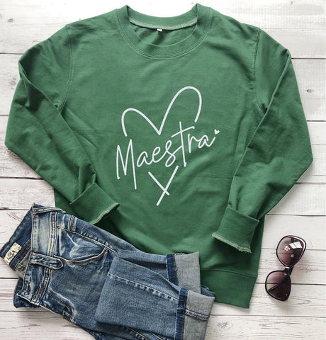 Sweatshirt Long Sleeve Pullovers Women fashion casual Tops-WF00317-Veeddydropshipping
