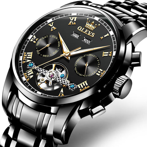 Mechanical Watches Automatic Watch Men Stainless Steel -JW00614-Veeddydropshipping