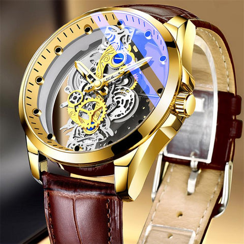 Watch Skeleton Automatic quartz Watch Man Watch-JW00695-Veeddydropshipping