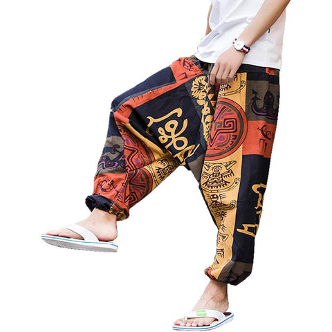 Hip hop Joggers Causal Loose Trousers Aladdin-MF00388-Veeddydropshipping