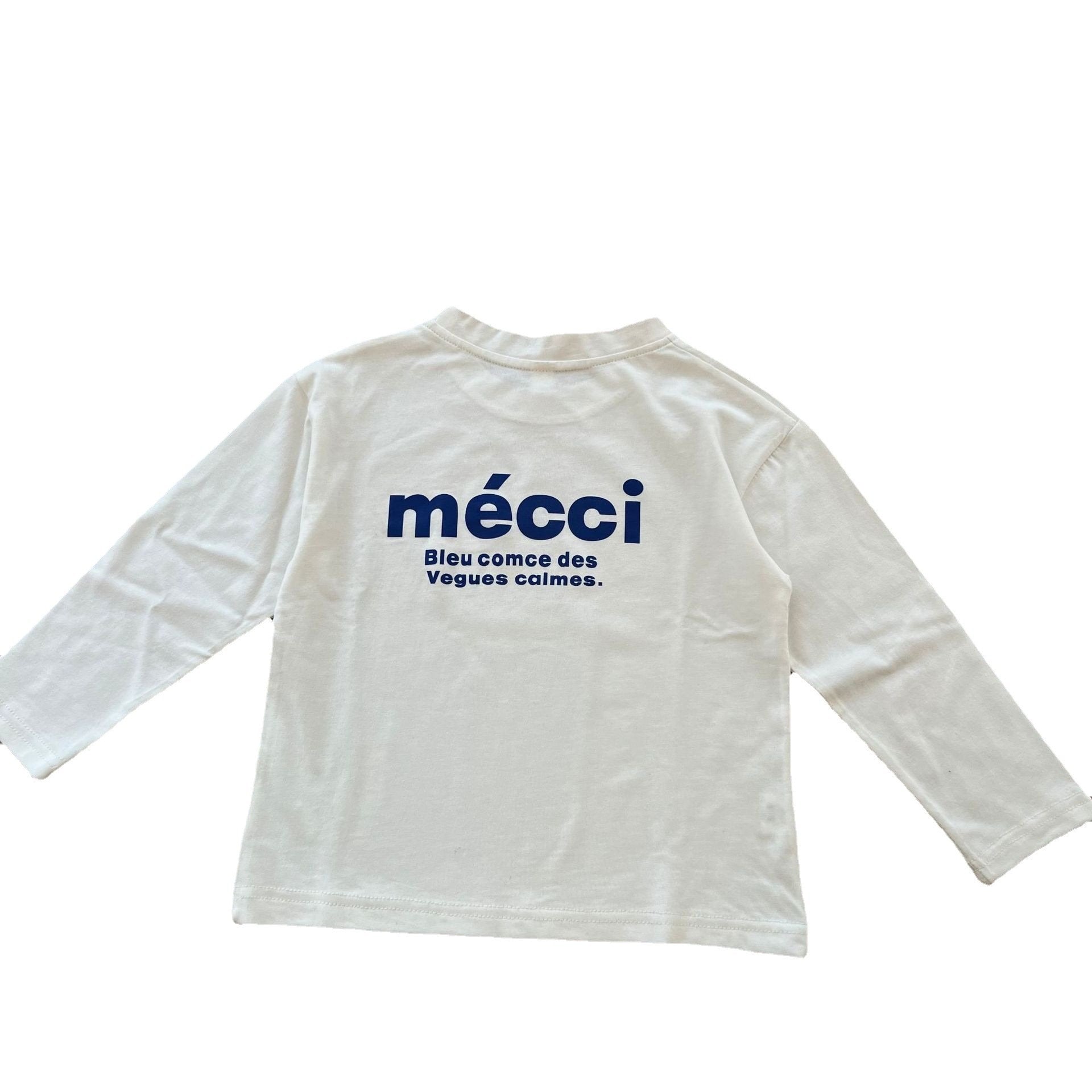 Spring Children Long Sleeve Shirts Kids Girls Boys Clothes-Veeddydropshipping