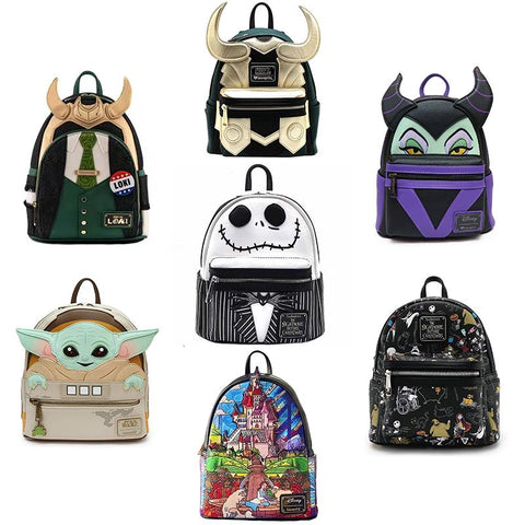 Disney Children&#39;s Backpack Loki Baby Yoda Lady-TB00006-Veeddydropshipping