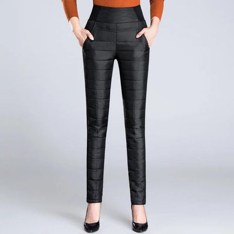 High waist Down Pants Women-WF00532-Veeddydropshipping