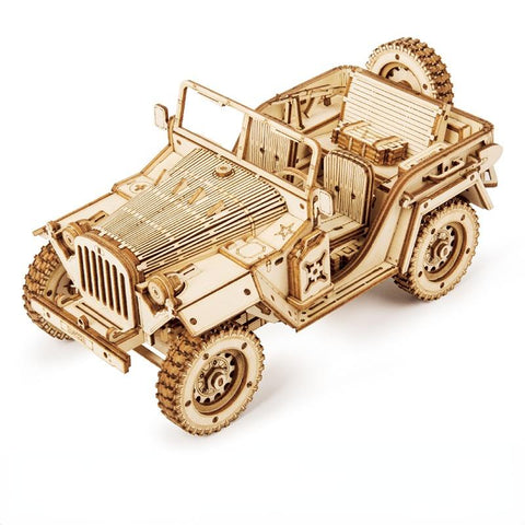 Train Model 3D Wooden Puzzle Toy Assembly Locomotive Model Building-TB01488-Veeddydropshipping