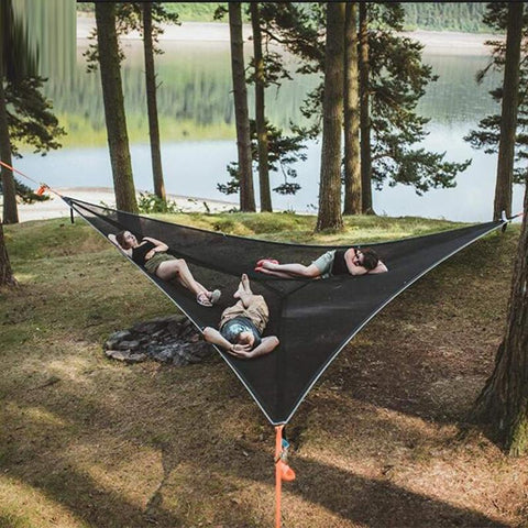 Portable Hammock Multi-functional Triangle Aerial Mat-HA01664-Veeddydropshipping