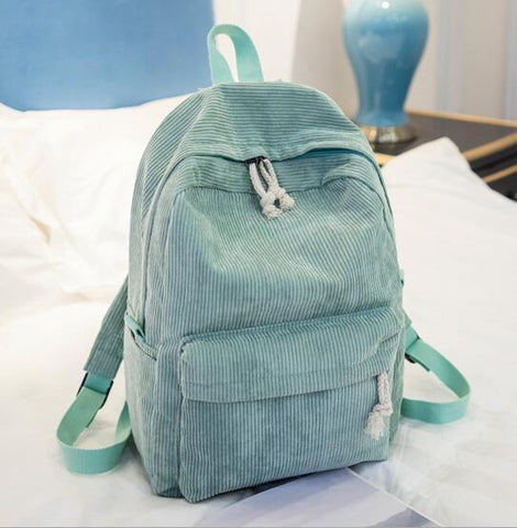 Design School Backpacks For Teenage Girls School Bag Striped Rucksack-BS00062-Veeddydropshipping