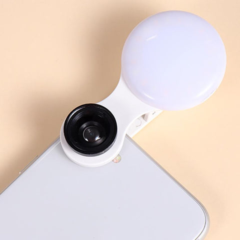 1Pc 0.65X Wide-Angle Macro Mobile Phone Lens LED-PA01251-Veeddydropshipping