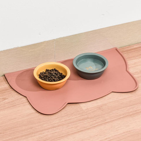 Cat pet Portable waterproof feeding mat Bowl-HA01404-Veeddydropshipping