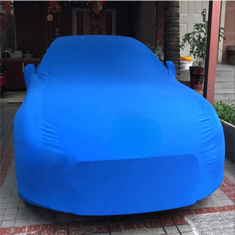 Velvet Full Car Body Cover Dust-proof Protection Cover for Tesla-AM00864-Veeddydropshipping
