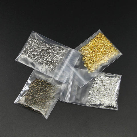 Ball Crimp End Beads Stopper Spacer Beads For DIY Jewelry Making -JW01582-Veeddydropshipping