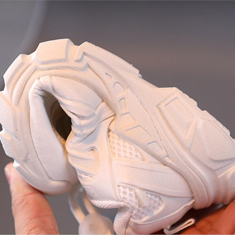 CAPSELLA KIDS White Sneakers Children Platform Sports Shoes 1-12 Years-TB00141-Veeddydropshipping
