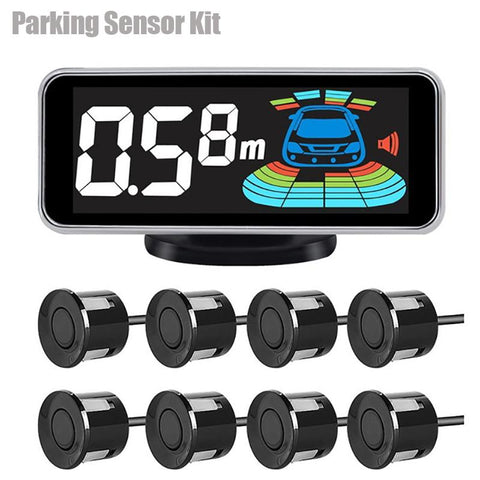 Multiple Radar Parking Sensor Kit Backlight Parktronic LED Display-AM00162-Veeddydropshipping