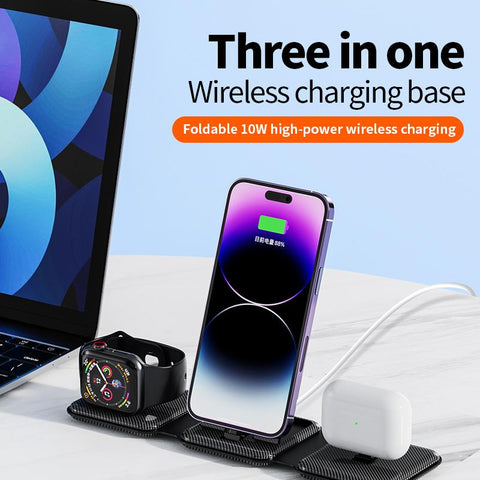 18W 3 in 1 Magnetic Wireless Charger Stand Pad for iPhone-PA01065-Veeddydropshipping