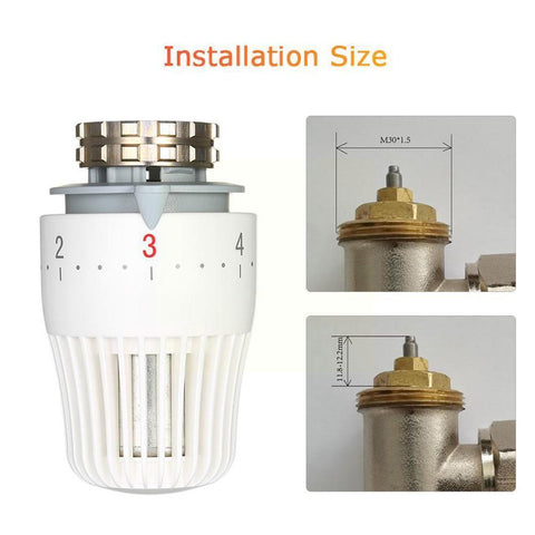Plumbing Thermostatic Pneumatic Temperature Heater Control Remote-TI01021-Veeddydropshipping