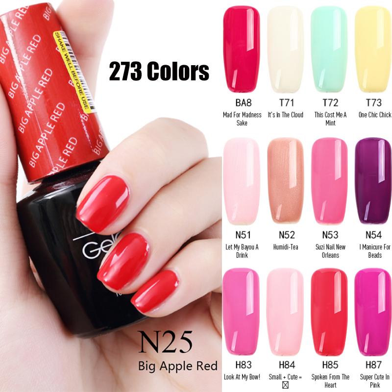 Color Nail Gel Polish Semi Permanent Nail Art Salon -BH00985-Veeddydropshipping