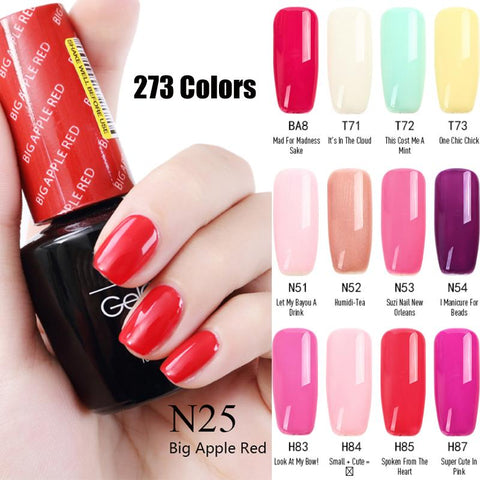 Color Nail Gel Polish Semi Permanent Nail Art Salon -BH00985-Veeddydropshipping