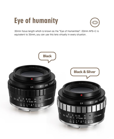 Manual Focus Camera Lens for Sony E Mount a6300 Fuji XA XT3 XE Canon -CE00489-Veeddydropshipping
