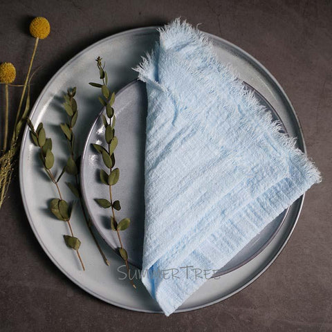 Napkins Cotton Gauze Napkin Muslin Tea Towels-HA00554-Veeddydropshipping