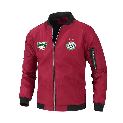 Sweatshirts New Style Zipper Stand Collar Sport Coats-MF01066-Veeddydropshipping
