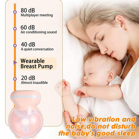 Bioby 3 Modes Electric Breast Pump Wearable Mute Milk Feeding-TB00687-Veeddydropshipping