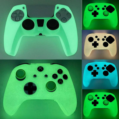 Glowing in The Dark Game Controller Cover For PS3 PS4 PS5 Xbox Switch-CE01380-Veeddydropshipping