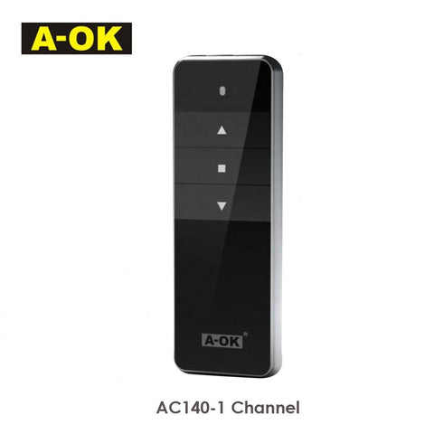 A-OK AC140 1/2/6/16 Channel Remote Controller,RF433 Wireless-TI01065-Veeddydropshipping