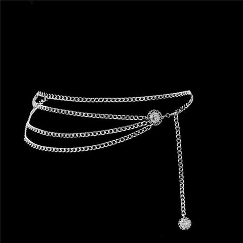 Tassel Coin Pendant Harness Belly Chains for Women Waistbands Body Jewelry-JW01379-Veeddydropshipping