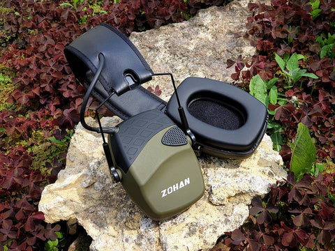 Electronic Earmuff  with Replacement Gel Ear Cup-CO00662-Veeddydropshipping