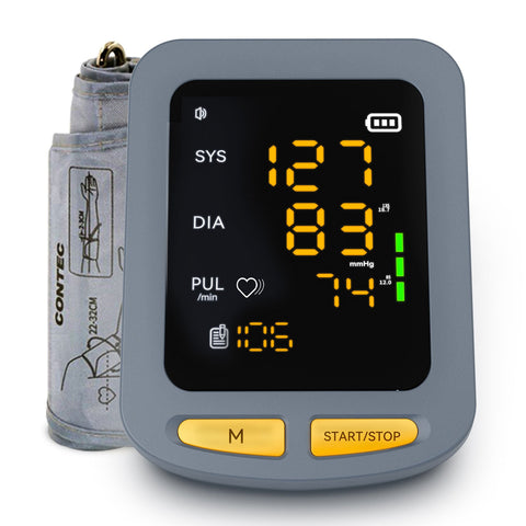 Voice Broadcast Upper Arm Blood Pressure Monitor-BH00797-Veeddydropshipping