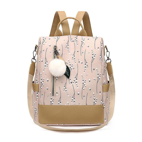 College Student SchoolBag Fashion Women Backpacks Ladies School Backpack Casual-BS00019-Veeddydropshipping