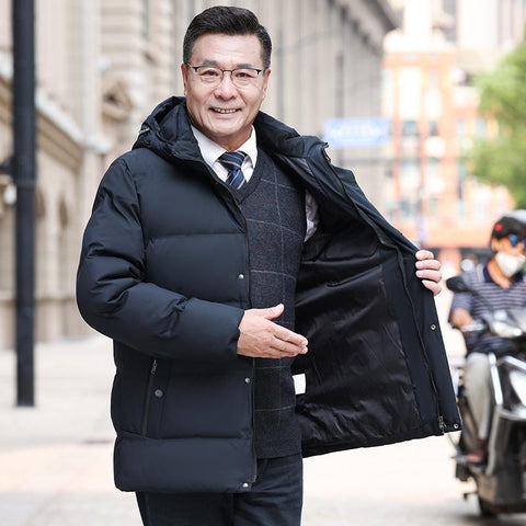 Hooded New Brand Casual Thick Warm White Duck-MF01196-Veeddydropshipping