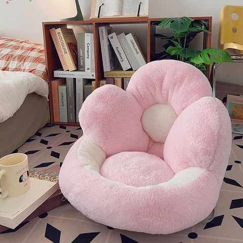 Flower Cushion Plush Decorative Pillow for Chair-HA00569-Veeddydropshipping