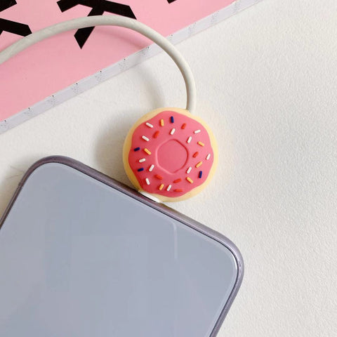 Cartoon Dinosaur Cable Protector Bite Organizer Food USB Charging Earphone Cable Buddy-PA00909-Veeddydropshipping