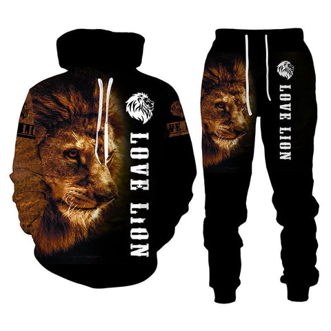 Autumn Winter 3D The Lion King Printed Long Sleeve  Clothing-TB01320-Veeddydropshipping