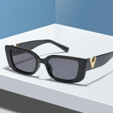 Fashion Cat Eye V Sun Glasses For Ladies-WF01322-Veeddydropshipping