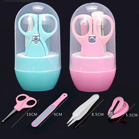 Kids Newborn Childish Baby Kit Items Nail Trimmer Cutter 4PCS Infant-TB00726-Veeddydropshipping