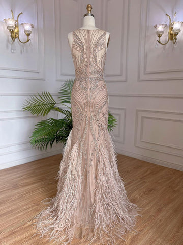 Luxury Mermaid Evening Dresses Gowns-WF01591-Veeddydropshipping