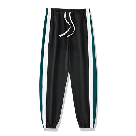 Men Running Pants Warm Thick Bottoms Skinny