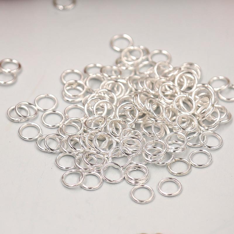 Sterling Silver Open Jump Ring Silver DIY Jewelry 925 silver findings opening rings