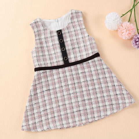 2Pcs Baby Girl Spanish Thicken Dresses 2023 Winter Children Princess-TB00912-Veeddydropshipping