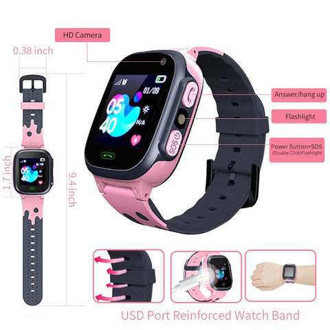 2023 New Smart Watch for Xiaomi for Children GPS SOS Waterproof -CE00669-Veeddydropshipping