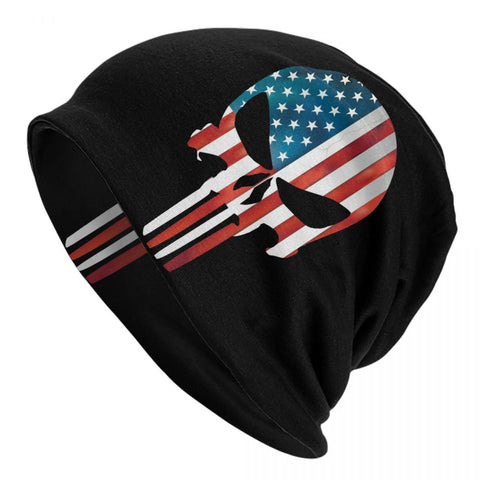 Punishers Bonnet Hat Knitted Hat Men Women-MF00908-Veeddydropshipping