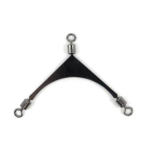 25 PCS/Lot 3 Ways Fishing Swivels Swivel Snap Line Splitter Fishing Accessories-OS00439-Veeddydropshipping